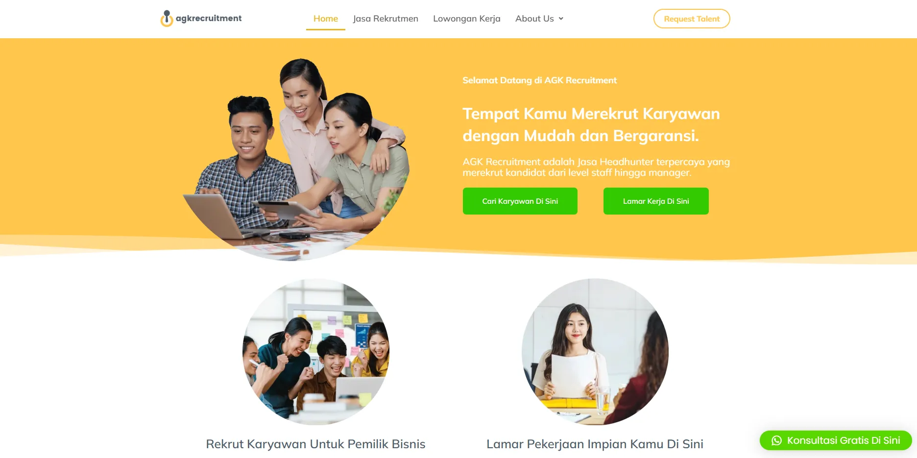 Portfolio AGK Recruitment