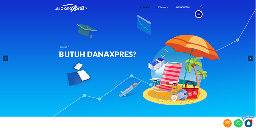 website danaxpres