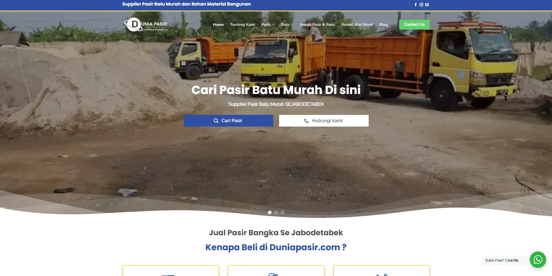 Portfolio Dunia Pasir