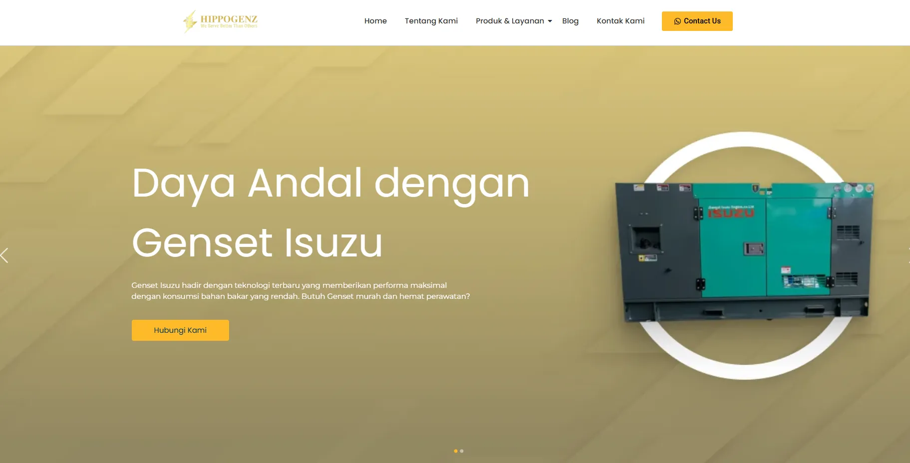 Portfolio Genset Isuzu