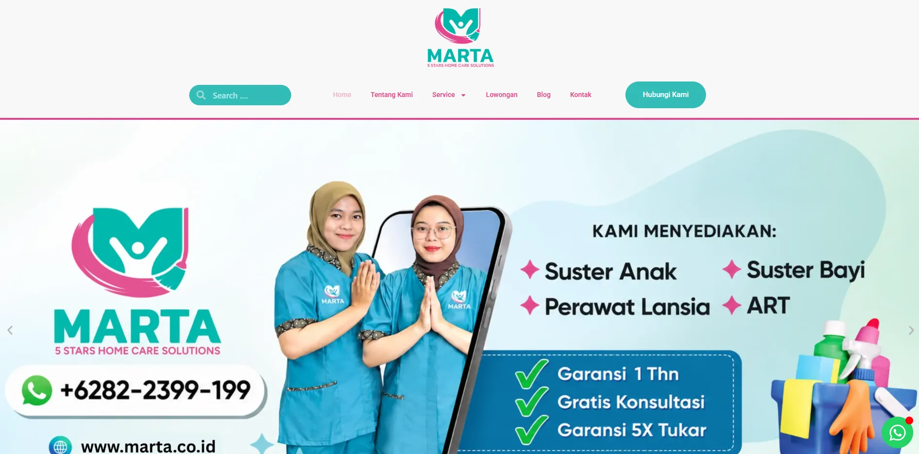 Portfolio Marta Penyalur Babysitter