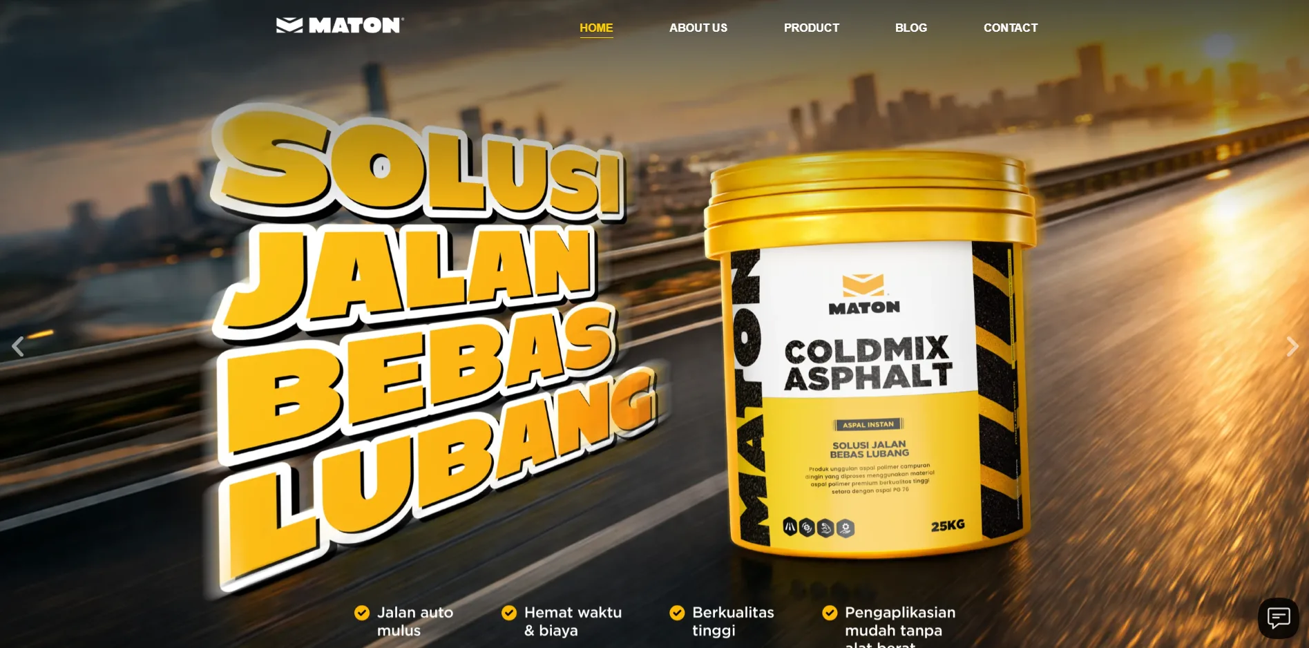 Portfolio Maton Asphalt Coldmix