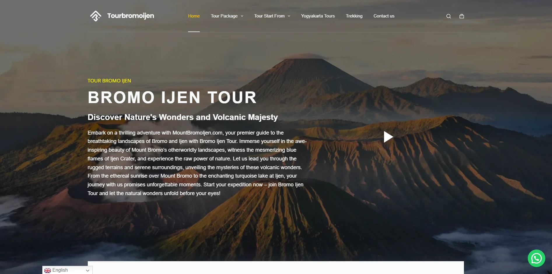 Portfolio Mount Bromo Ijen Tour