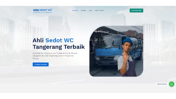 sedot wc