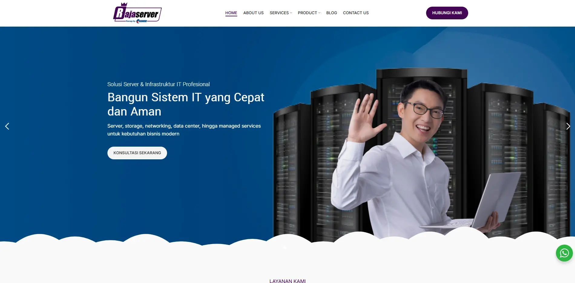 Portfolio Raja Server