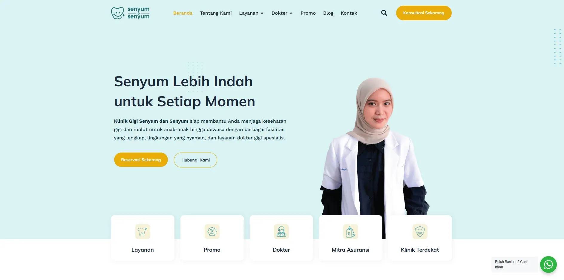 Portfolio Senyum dan Senyum Dental