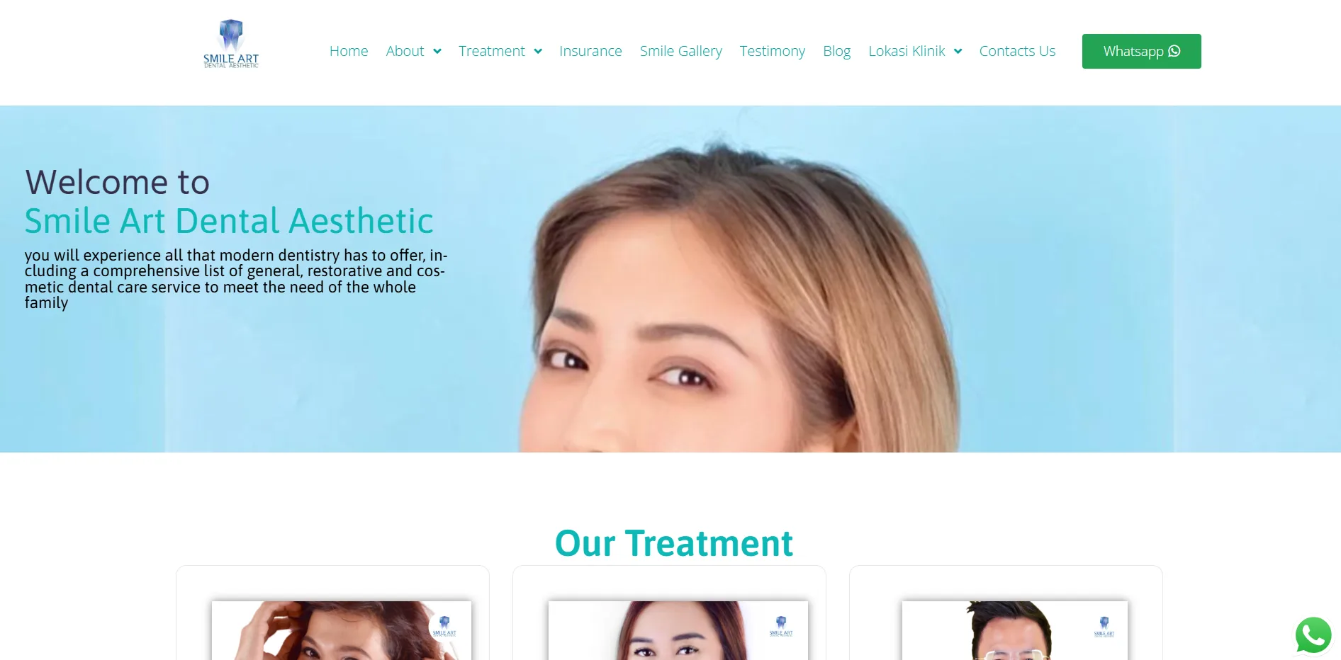 Portfolio Smileart Dental Clinic