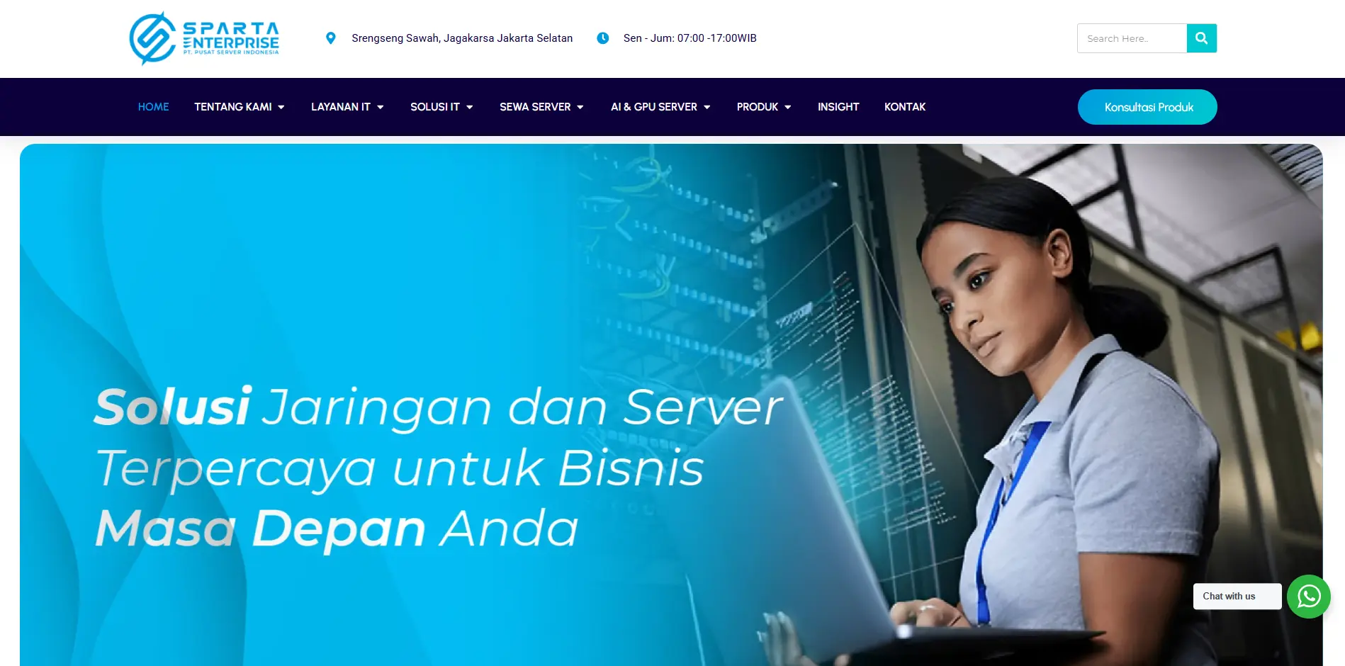 Portfolio Sparta Server Indonesia