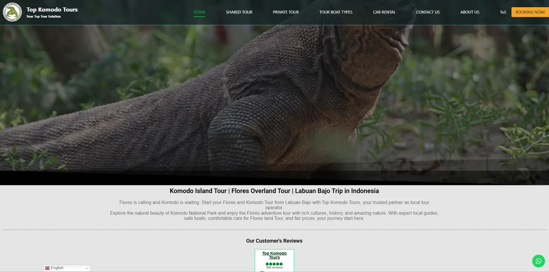 Portfolio Top Komodo Tours