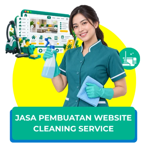 Jasa pembuatan website cleaning service profesional