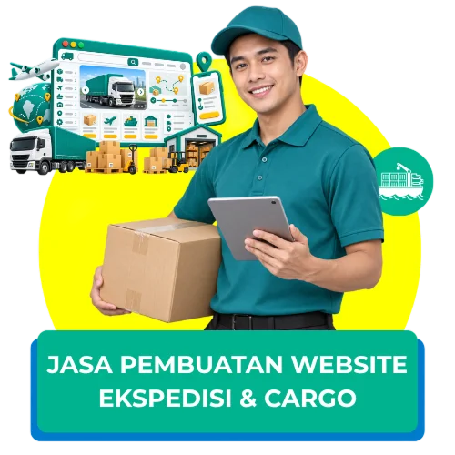 Jasa pembuatan website ekspedisi dan cargo profesional