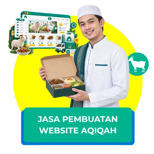 Jasa pembuatan website aqiqah oleh Resolusiweb