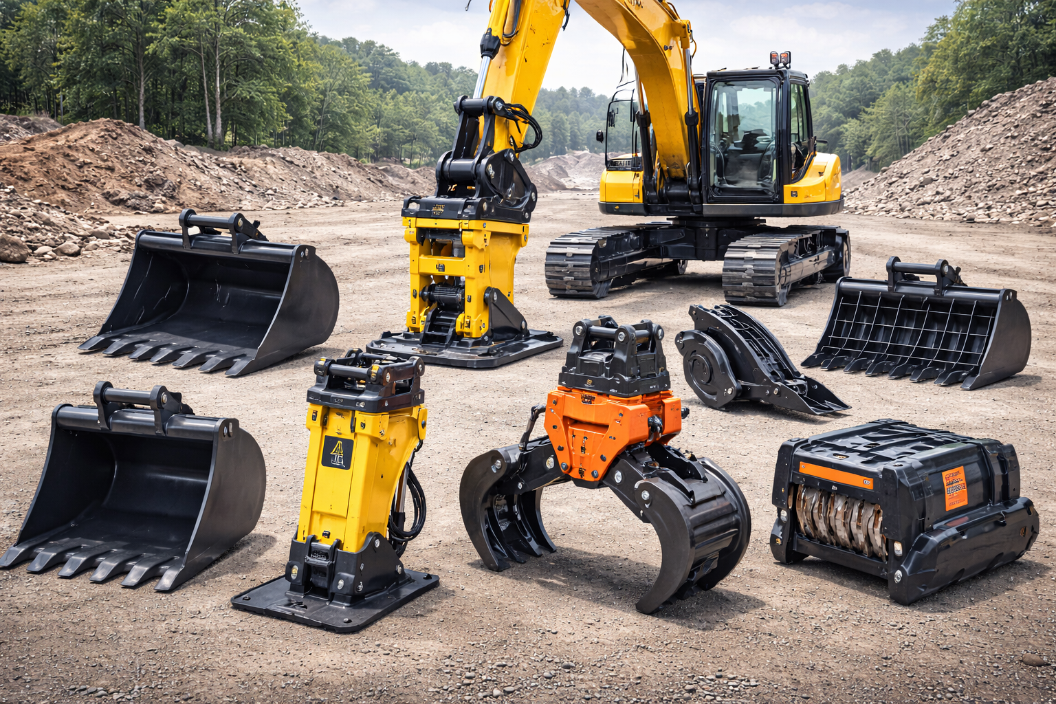 indonip.com: Produk Attachment Ekskavator & Peralatan Mesin Berat Berkualitas untuk Kebutuhan Konstruksi