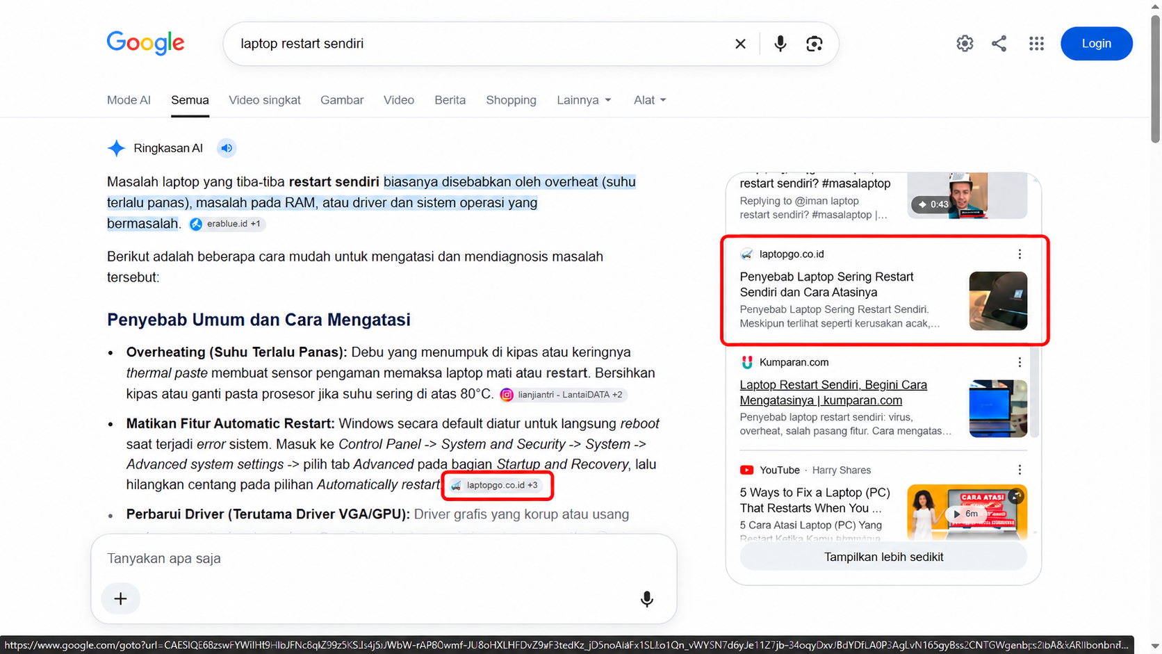 website muncul di chatgpt